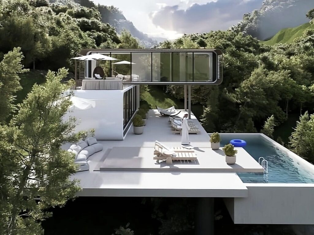 Apple Cabin F2 Duplex Render