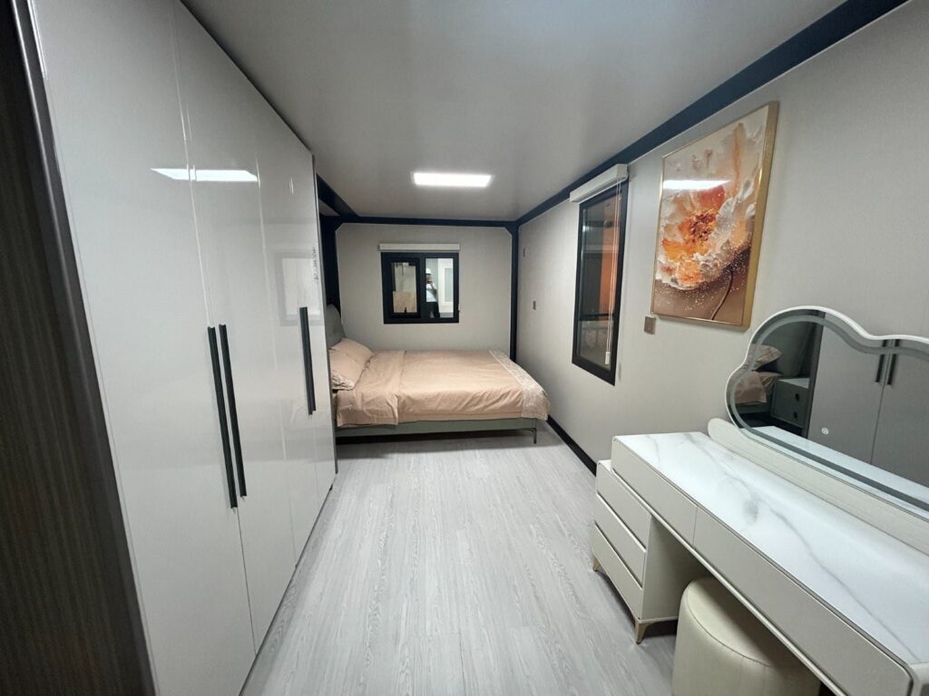 Expandable Container House Bedroom Interior