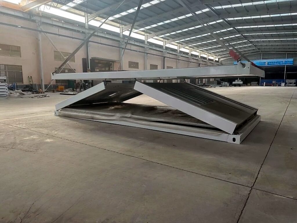 Z Type Folding Container House Factory Deployment